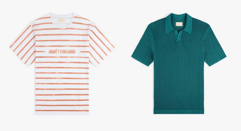 T-shirt et polo Aimé Leon Dore collection été 2026