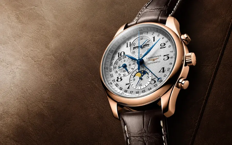 Chronographe Longines Master Collection Moonphase, l’élégance horlogère en or rose