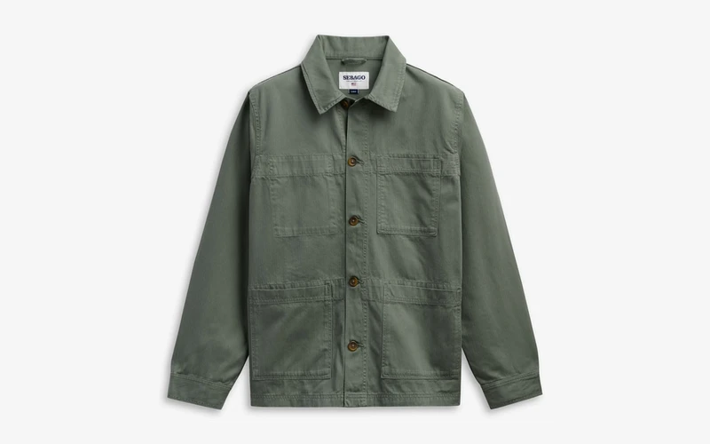 Veste de travail verte Sebago