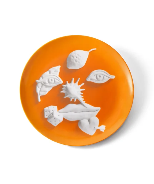 assiette en porcelaine Buongiorno