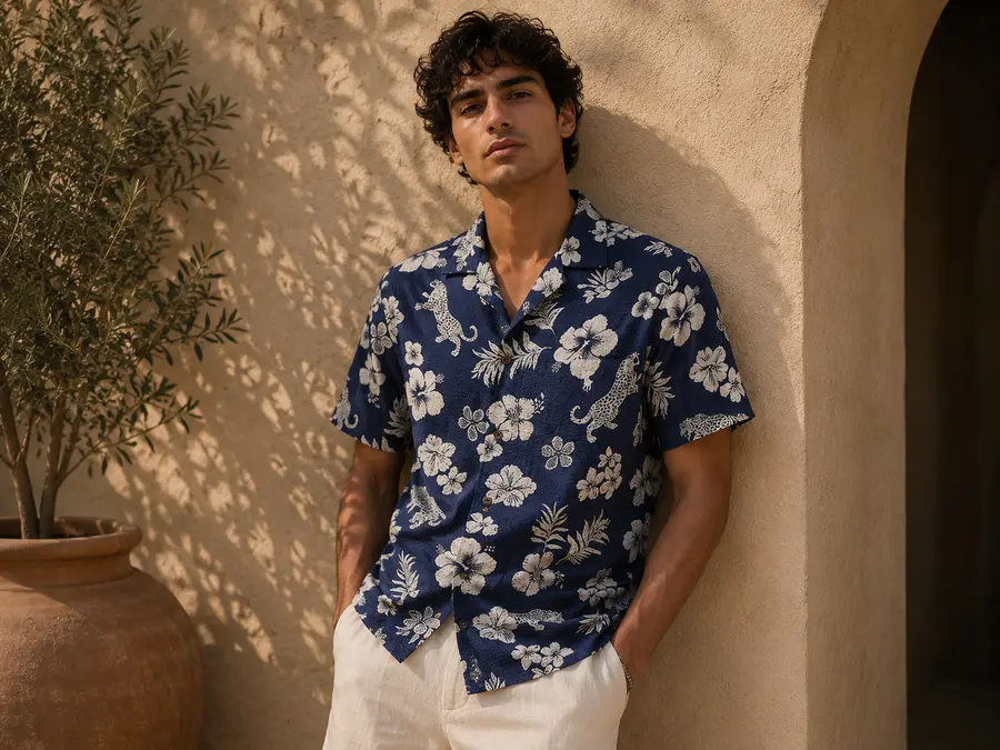 Polo Ralph Lauren - Chemise safari classique en seersucker