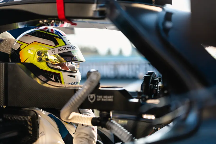 Ross Gunn, l’un des pilotes officiels de l’Aston Martin Valkyrie.