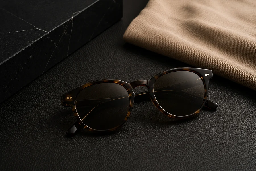 Lunettes de soleil forme pantos