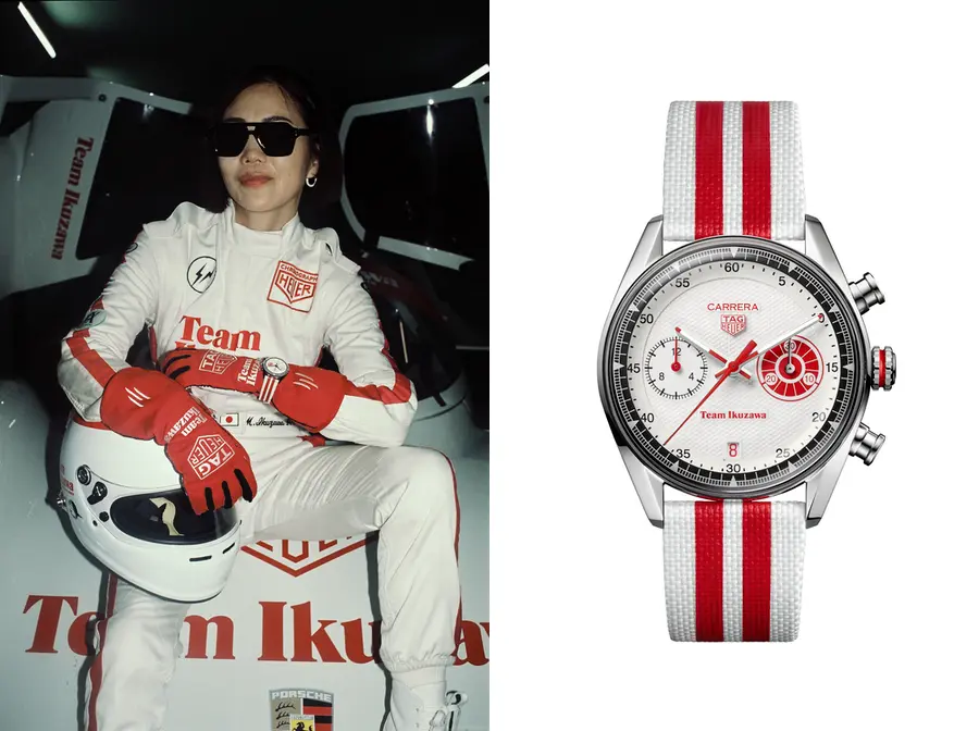 TAG Heuer Carrera Chronograph x Team Ikuzawa : l'esprit du sport automobile japonais dans une édition limitée