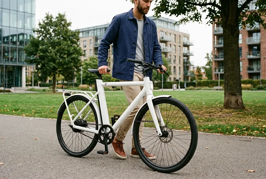 Le vélo électrique, une nouvelle façon de rejoindre le bureau.