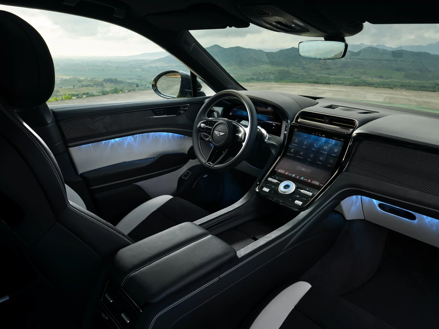 Bentley Torcal SUV électrique intérieur