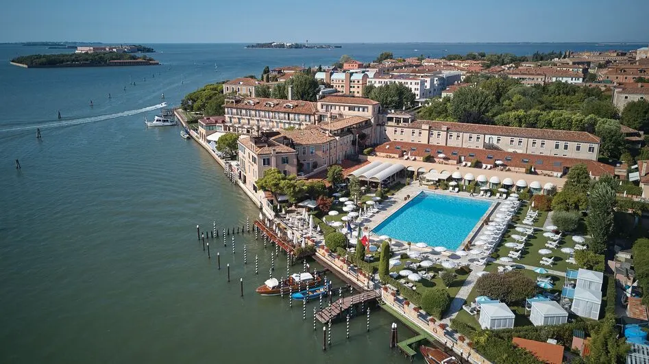 Hôtel Cipriani Venise et sa très grande piscine