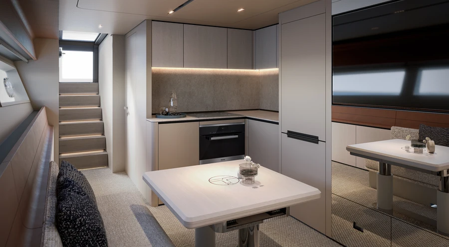 Cockpit Itama 70 Yacht de luxe