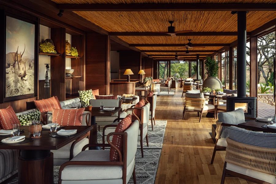 Le restaurant Mavuno