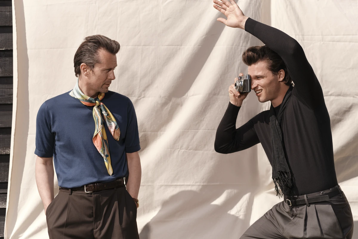 Mode homme John Smedley, automne hiver 2026