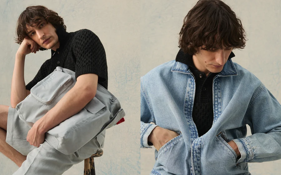 Veste et sac NN.07 mode homme printemps été 2027