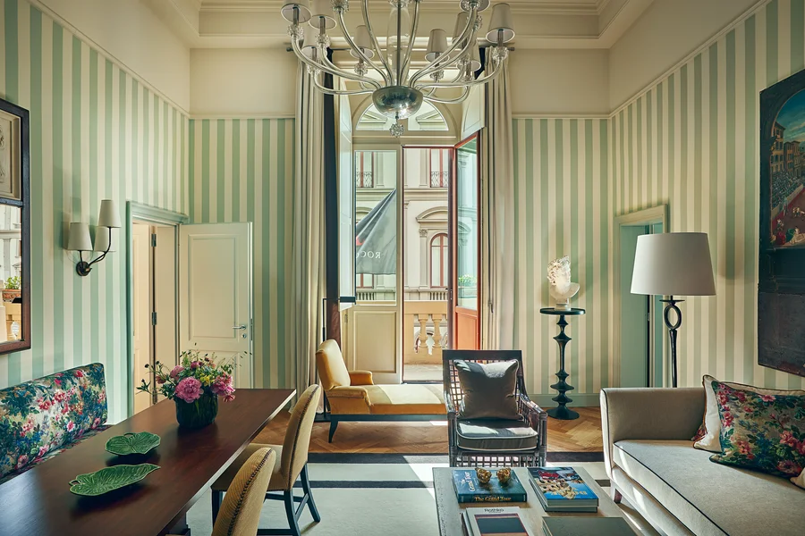 Rocco Forte Hôtel Savoy à Florence - Suite Repubblica