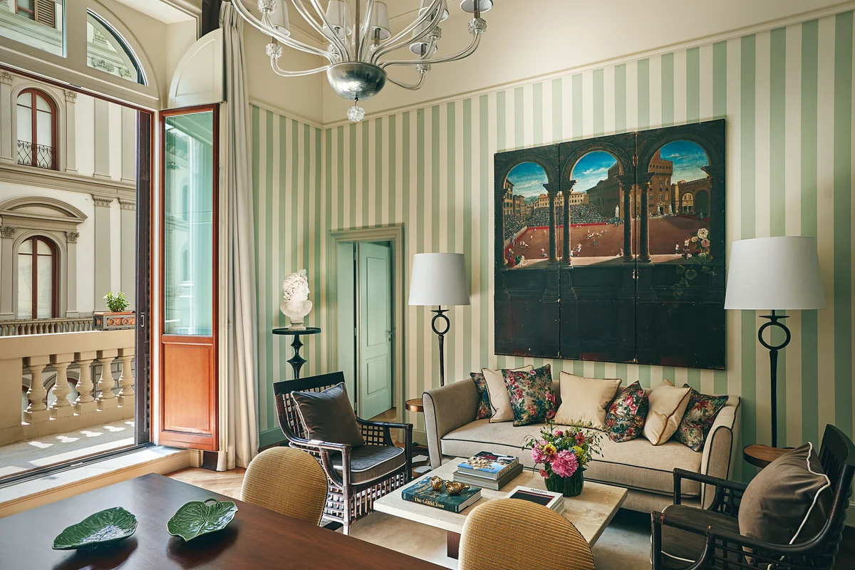 Rocco Forte Hôtel Savoy à Florence - Suite Repubblica