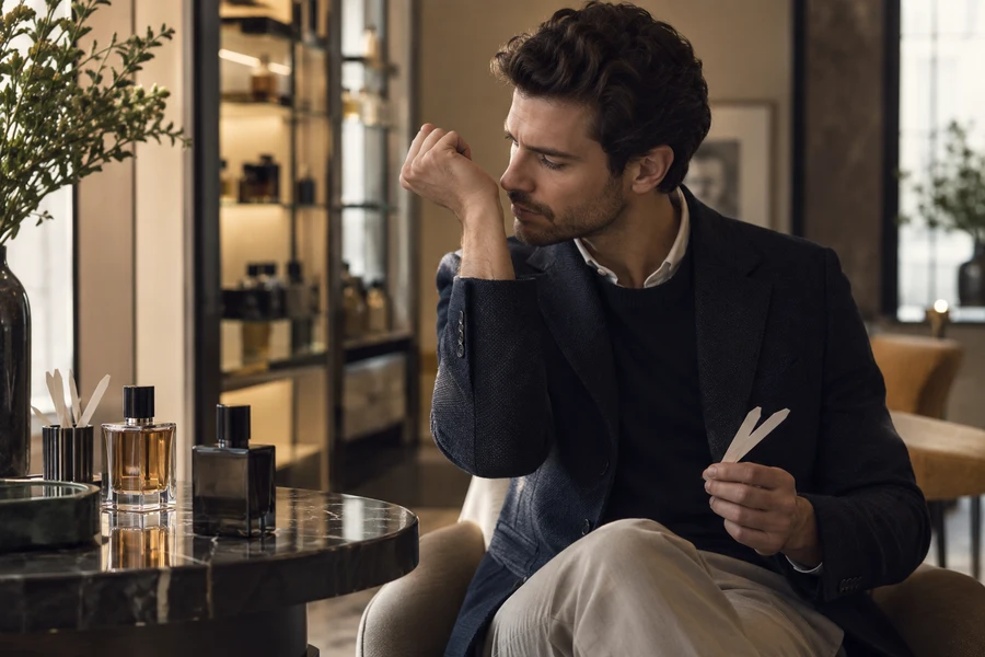 Faire le test du parfum sur votre peau