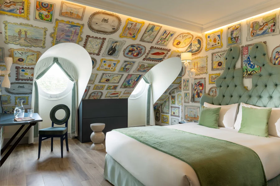 Chambre hôtel Le Magnifique Paris 14e