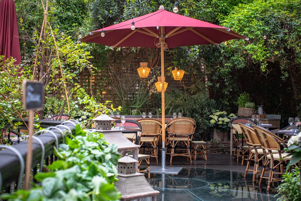La terrasse Le Roch Hôtel et Spa