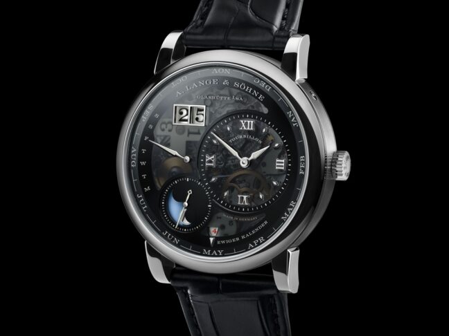 Montre haute horlogerie A. Lange & Söhne Lange 1 Tourbillon Quantième Perpétuel “Lumen”