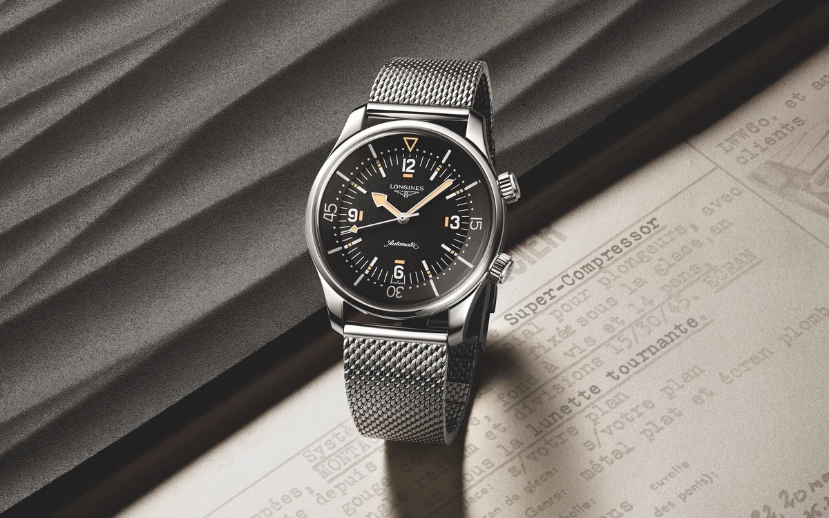 Longines Legend Diver 59 : le retour d&rsquo;une icône de la plongée