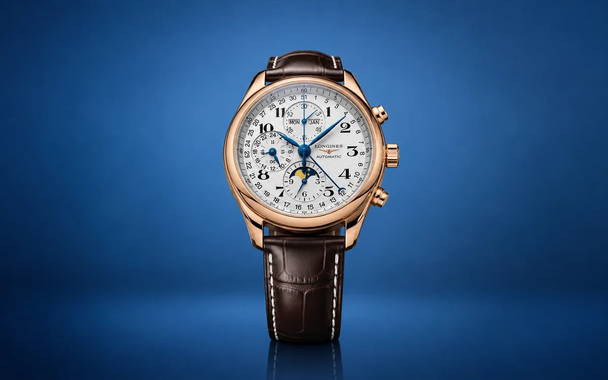 Chronographe Longines Master Collection Moonphase, l’élégance horlogère en or rose