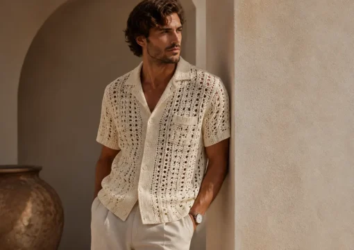 La chemise d’été réinventée pour un vestiaire masculin plus affirmé