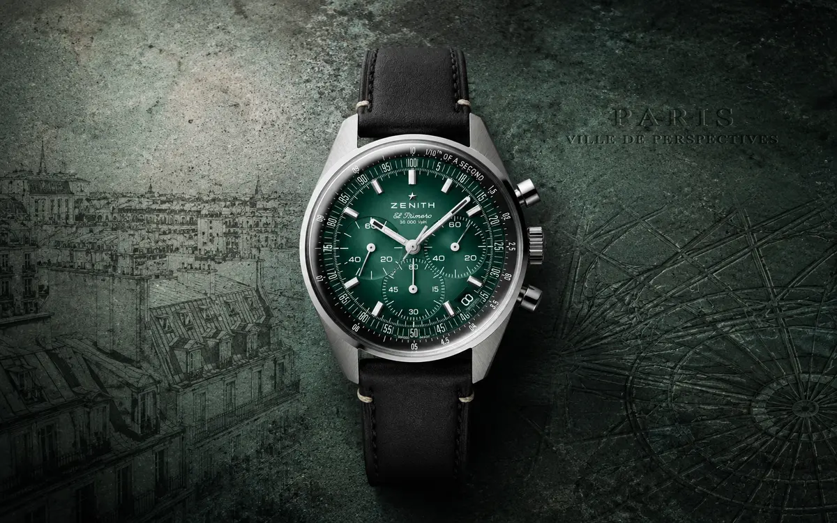 Montre Zenith Chronomaster Original Édition Paris : une série limitée inspirée par la capitale