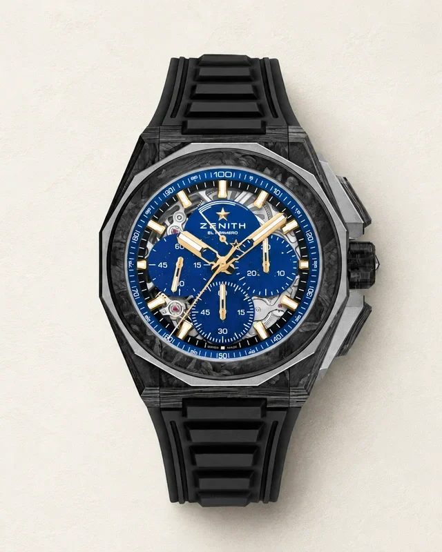 Zenith Defy Extreme Lapis Lazuli II : un chronographe au 1/100ᵉ de seconde en édition limitée
