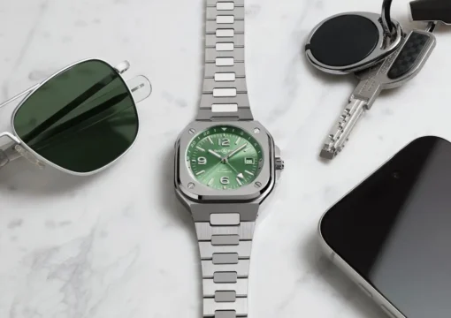 Bell & Ross BR-05 GMT Green Steel