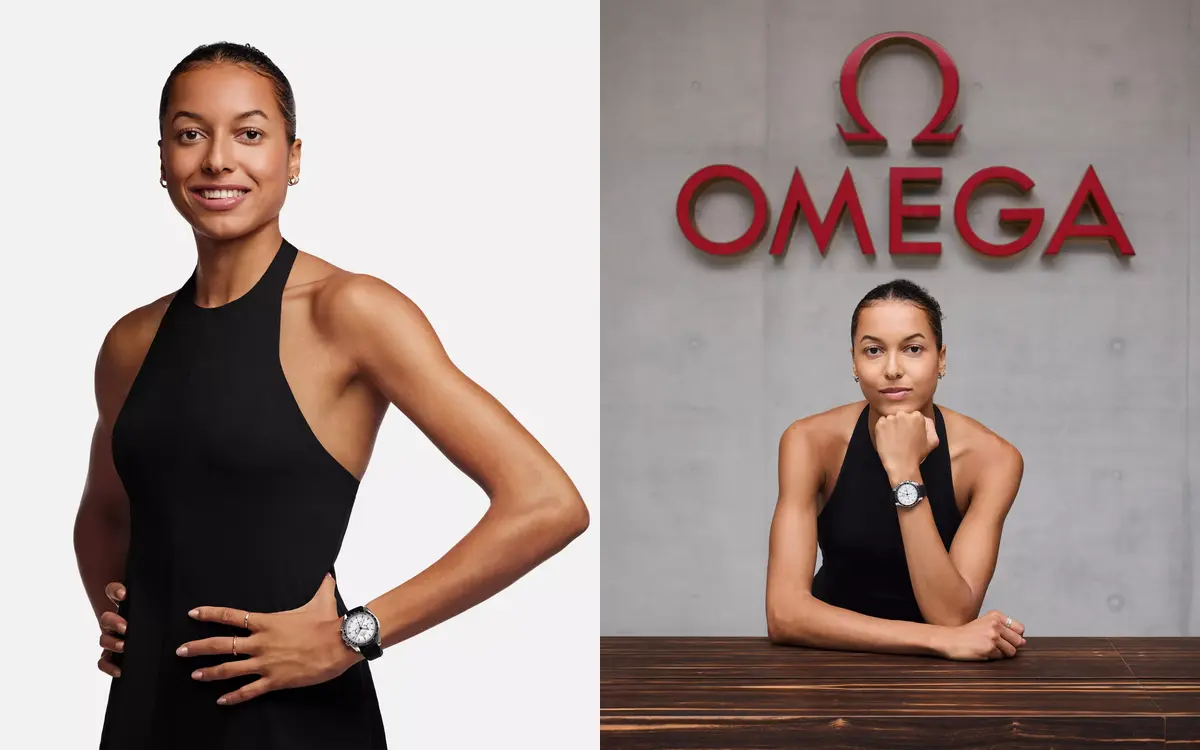 OMEGA accueille Audrey Werro en tant qu'ambassadrice