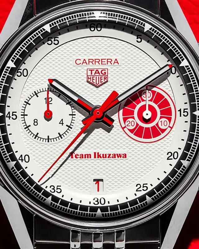 TAG Heuer Carrera Chronograph x Team Ikuzawa : l&rsquo;esprit du sport automobile japonais dans une édition limitée