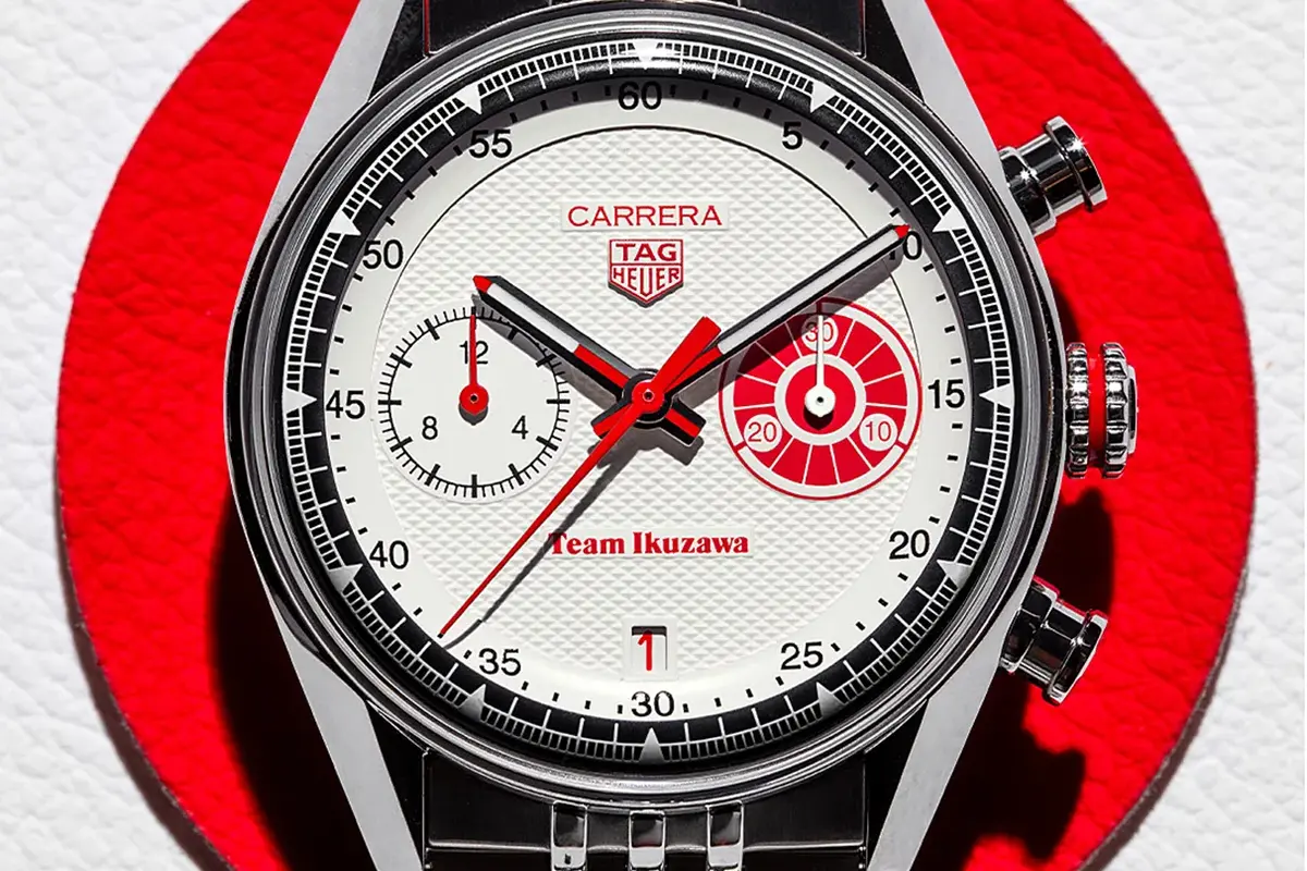 TAG Heuer Carrera Chronograph x Team Ikuzawa : l&rsquo;esprit du sport automobile japonais dans une édition limitée