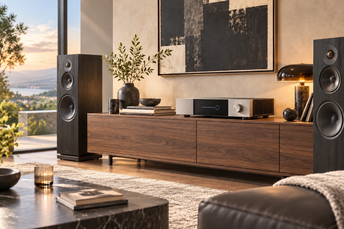 Ampli HiFi connecté haut de gamme