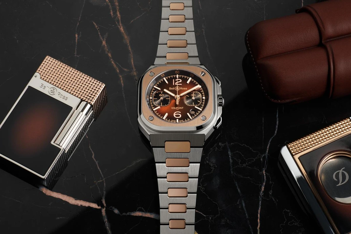 Bell & Ross x S.T. Dupont : la BR-05 Chrono
