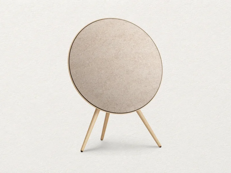 Bang & Olufsen Beosound A9, quand le textile participe au son