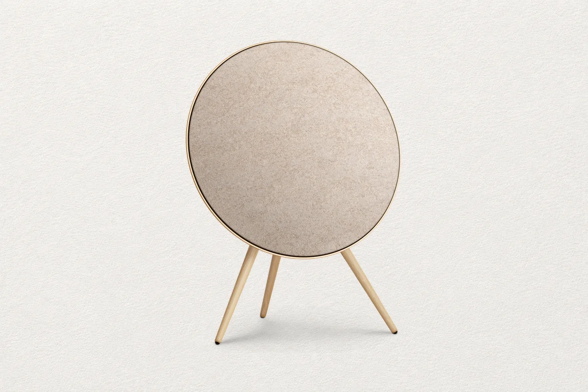 Bang & Olufsen Beosound A9, quand le textile participe au son