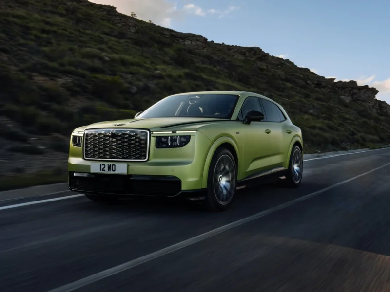 Bentley Torcal SUV électrique face avant