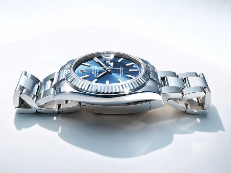 Rolex Oyster Perpetual Datejust 41mm cadran bleu