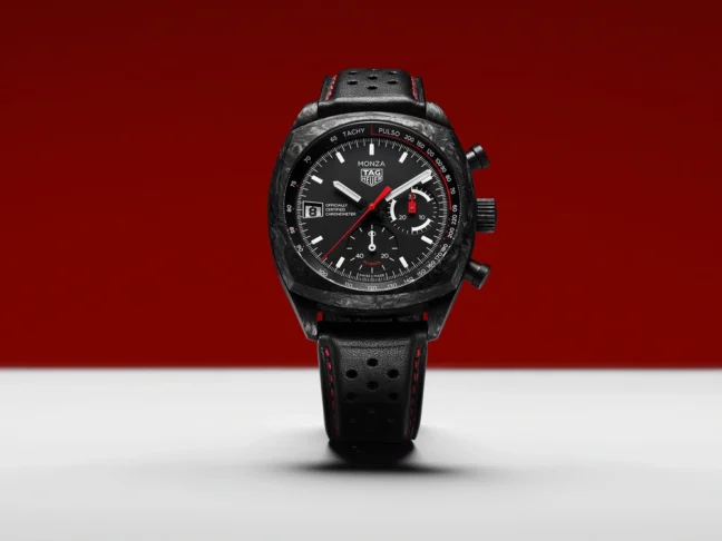 TAG Heuer Monza Flyback Chronographe 2026 en carbone forgé